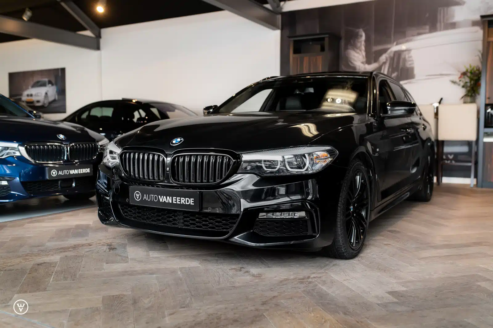 BMW 540i xDrive zwart