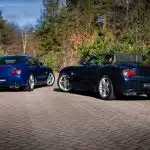 BMW Z4 M coupe en roadster fotoshoot