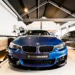 BMW 440i xdrive gran coupe blau