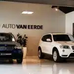 BMW x3 in showroom