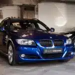 BMW 325i touring blauw