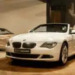 BMW 630ci cabriolet wit